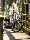 PRZYCZEPKA ROWEROWA BOBIKE MOOBE 2w1 grey PRZYCZEPKA ROWEROWA BOBIKE MOOBE 2w1 grey