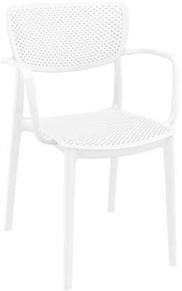 KRZESŁO SIESTA LOFT BIAŁE