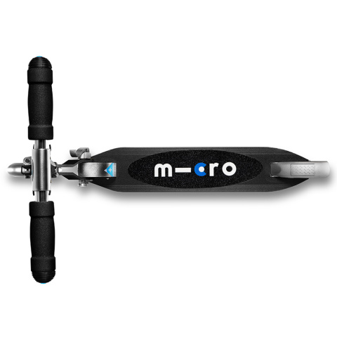 Hulajnoga dziecięca MICRO Sprite świecące koła LED czarna Hulajnoga dziecięca MICRO Sprite świecące koła LED czarna