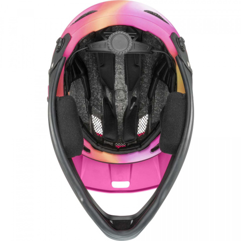 Kask rowerowy Uvex Jakkyl HDE 2.0 Black Pink 56-61 Kask rowerowy Uvex Jakkyl HDE 2.0 Black Pink 56-61