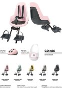 Fotelik rowerowy Bobike GO MINI cotton candy pink Fotelik rowerowy Bobike GO MINI cotton candy pink