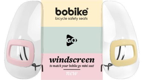 Fotelik rowerowy Bobike GO MINI macaron grey Fotelik rowerowy Bobike GO MINI macaron grey