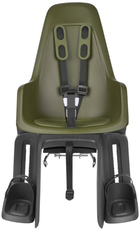 Fotelik rowerowy Bobike ONE maxi E-BD olive green Fotelik rowerowy Bobike ONE maxi E-BD olive green