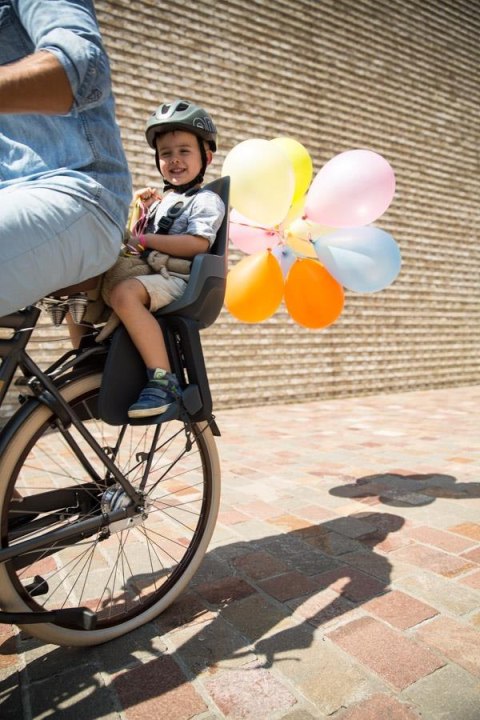Fotelik rowerowy Bobike ONE maxi E-BD olive green Fotelik rowerowy Bobike ONE maxi E-BD olive green