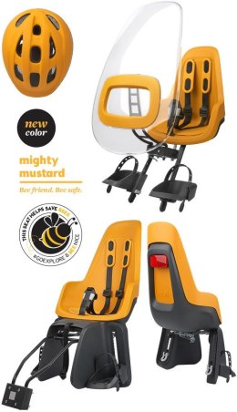 Fotelik rowerowy Bobike ONE mini mighty Mustard