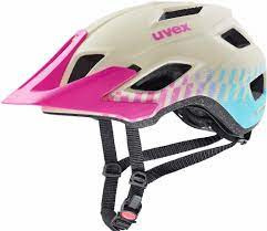 Kask rowerowy Uvex Access Sand Pink Aqua 52-57