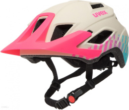 Kask rowerowy Uvex Access Sand Pink Aqua 52-57