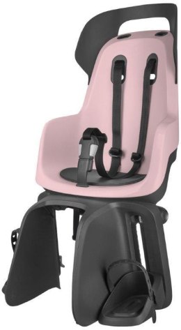 Fotelik rowerowy Bobike GO bagażnik MIK HD Candy Pink