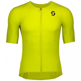 KOSZULKA ROWEROWA SCOTT RC PREMIUM 3/4 YELLOW 280314
