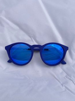 Okulary sportowe NEON Gravity granatowe (blue royal) FLUO, szkła niebieskie