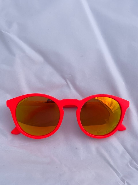 Okulary sportowe NEON Gravity czerwone (red fluo), szkła czerwone Okulary sportowe NEON Gravity czerwone (red fluo), szkła czerwone