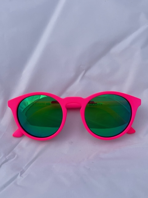 Okulary sportowe NEON Gravity różowe (pink fluo), szkła zielone Okulary sportowe NEON Gravity różowe (pink fluo), szkła zielone