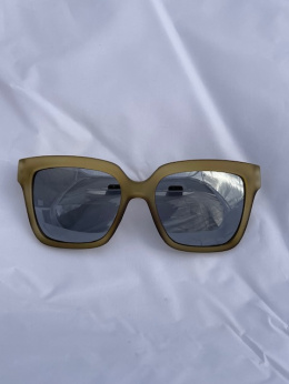 Okulary sportowe NEON Helen oliwkowe (olive green), szkła srebrne