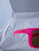 Okulary sportowe NEON Street różowe (pink fluo) CLEAR MATT, szkła fioletowe Okulary sportowe NEON Street różowe (pink fluo) CLEAR MATT, szkła fioletowe