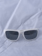 Okulary sportowe NEON Street WHITE, szkła srebrne