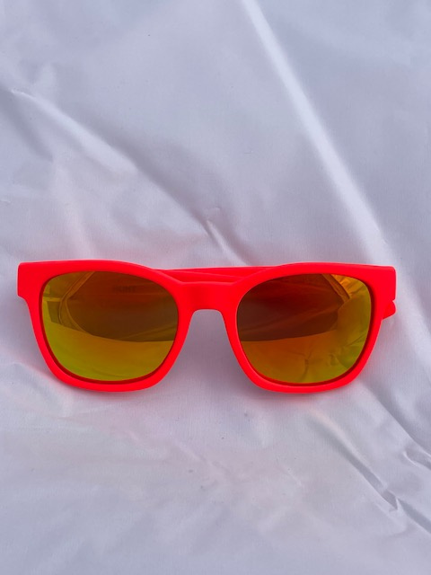 Okulary sportowe NEON Thor czerwone (red fluo), szkła czerwone Okulary sportowe NEON Thor czerwone (red fluo), szkła czerwone