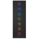 GAIAM MATA DO JOGI PREMIUM BLACK CHAKRA 6 MM 62610 GAIAM MATA DO JOGI PREMIUM BLACK CHAKRA 6 MM 62610