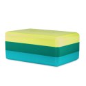 GAIAM KOSTKA DO JOGI Z PIANKI TEAL TONAL TRI 61350 GAIAM KOSTKA DO JOGI Z PIANKI TEAL TONAL TRI 61350