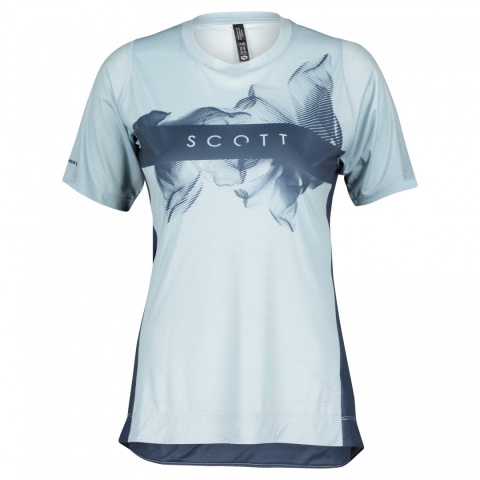 Damska Koszulka rowerowa SCOTT Trail Vertic Glace Blue Midnight Blue 289440 Damska Koszulka rowerowa SCOTT Trail Vertic Glace Blue Midnight Blue 289440