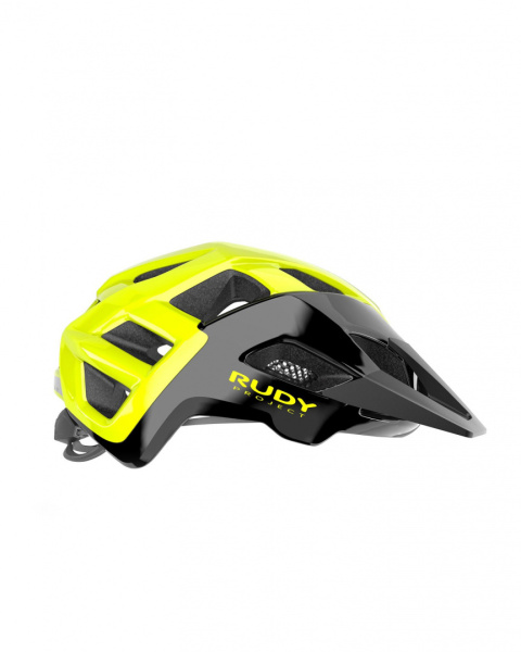 KASK ROWEROWY RUDY PROJECT CROSSWAY BLACK YELLOW KASK ROWEROWY RUDY PROJECT CROSSWAY BLACK YELLOW