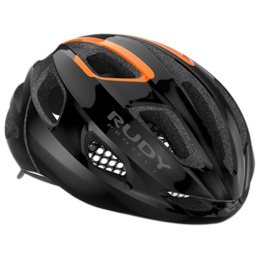 KASK SZOSOWY RUDY PROJECT STRYM BLACK ORANGE SHINY