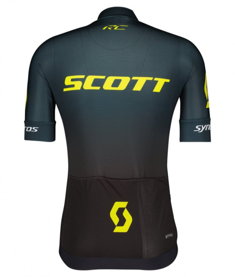 SCOTT MĘSKA KOSZULKA ROWEROWA RC PRO WC BLACK/SULFUR YELLOW 288684 SCOTT MĘSKA KOSZULKA ROWEROWA RC PRO WC BLACK/SULFUR YELLOW 288684