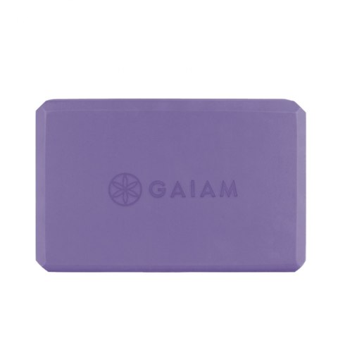 GAIAM KOSTKA DO JOGI Z PIANKI FIOLETOWA 52214 GAIAM KOSTKA DO JOGI Z PIANKI FIOLETOWA 52214