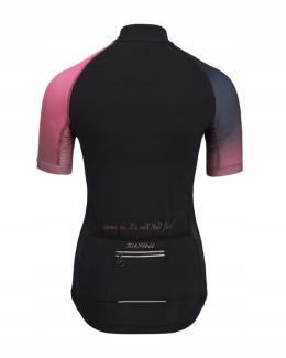 KOSZULKA ROWEROWA DAMSKA SILVINI MAZZANA BLACK FUCHSIA