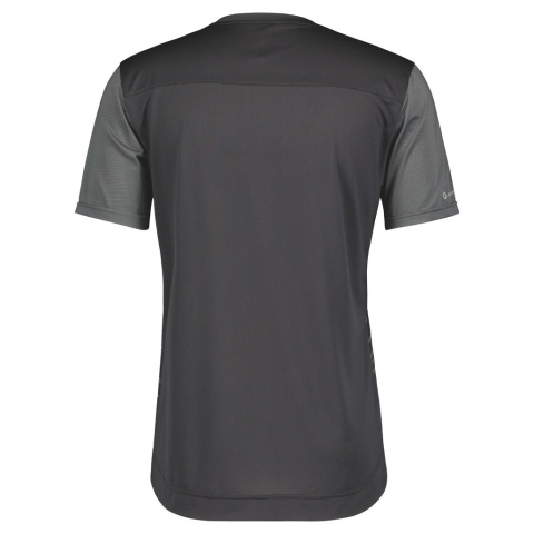 Scott męska koszulka rowerowa Trail Flow Black/Dark Grey 289417 Scott męska koszulka rowerowa Trail Flow Black/Dark Grey 289417
