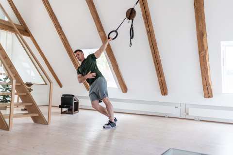 Trenażer do ćwiczeń w zawieszeniu NOHrD Sling Oak Dąb Trenażer do ćwiczeń w zawieszeniu NOHrD Sling Oak Dąb