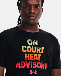 MĘSKA KOSZULKA UNDER ARMOUR BBALL HEAT rozm. M