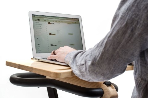 Podkładka pod laptop do roweru NOHrD Bike Oak Dąb Podkładka pod laptop do roweru NOHrD Bike Oak Dąb