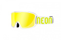 Gogle narciarskie NEON ASPEN I White Yellow Fluo, Szyba: Gold Gogle narciarskie NEON ASPEN I White Yellow Fluo, Szyba: Gold