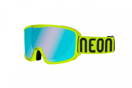 Gogle narciarskie NEON Aspen | Yellow Fluo, Szyba: Steel
