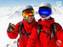Gogle narciarskie NEON ASPEN I White Black, Szyba: STEEL Gogle narciarskie NEON ASPEN I White Black, Szyba: STEEL
