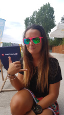 Okulary sportowe NEON Board lawendowe (lisel), szkła różowe Okulary sportowe NEON Board lawendowe (lisel), szkła różowe