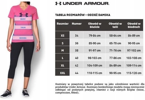 KOSZULKA DAMSKA UNDER ARMOUR STREAKER SNOWCLOUD SS 1373497-669 S KOSZULKA DAMSKA UNDER ARMOUR STREAKER SNOWCLOUD SS 1373497-669 S