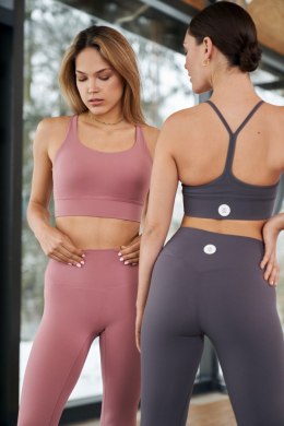Moonholi Legginsy do jogi Yoggings 7/8 - nude M