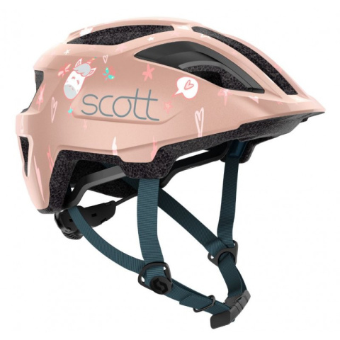 KASK ROWEROWY SCOTT DZIECIĘCY SPUNTO KID CRYSTAL PINK 46-52CM KASK ROWEROWY SCOTT DZIECIĘCY SPUNTO KID CRYSTAL PINK 46-52CM