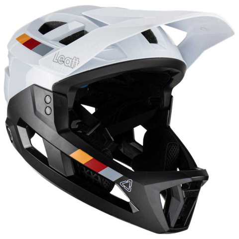 Kask rowerowy LEATT MTB Enduro 2.0 V23 (biało-czarny, S/51-55) Kask rowerowy LEATT MTB Enduro 2.0 V23 (biało-czarny, S/51-55)