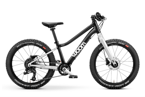 Rower dziecięcy MTB woom OFF 5 | czarny, rozmiar 24"