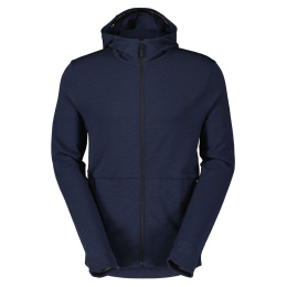 SCOTT MĘSKA BLUZA COMMUTER MERINO DARK BLUE