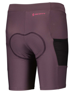 SCOTT SPODENKI ROWEROWE DZIECIĘCE Z WKŁADKĄ SHORTS JUNIOR PURPLE