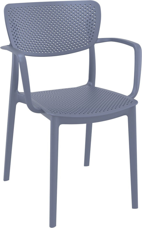 KRZESŁO SIESTA LOFT SZARE KRZESŁO SIESTA LOFT SZARE