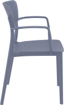 KRZESŁO SIESTA LOFT SZARE KRZESŁO SIESTA LOFT SZARE
