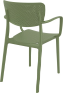 KRZESŁO SIESTA LOFT ZIELONE KRZESŁO SIESTA LOFT ZIELONE