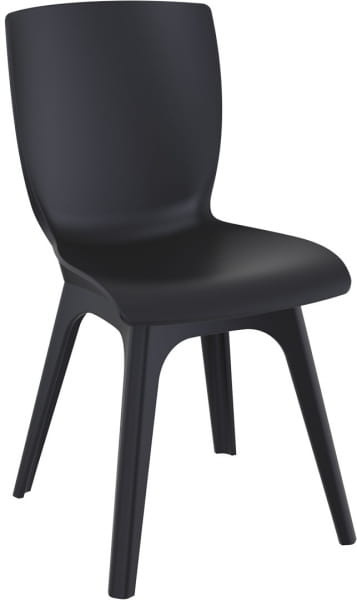 KRZESŁO SIESTA MIO -PP- CZARNE KRZESŁO SIESTA MIO -PP- CZARNE