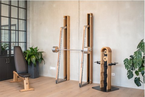 Stojak treningowy NOHRD SquatRack Classic Orzech Stojak treningowy NOHRD SquatRack Classic Orzech
