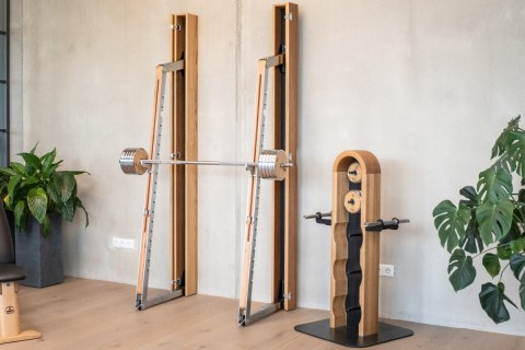 Stojak treningowy NOHRD SquatRack Oak Dąb Stojak treningowy NOHRD SquatRack Oak Dąb