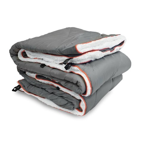 OFFLANDER MIĘKKI KOC PLED KEMPINGOWY SZARY 200 x 140 OFFLANDER MIĘKKI KOC PLED KEMPINGOWY SZARY 200 x 140